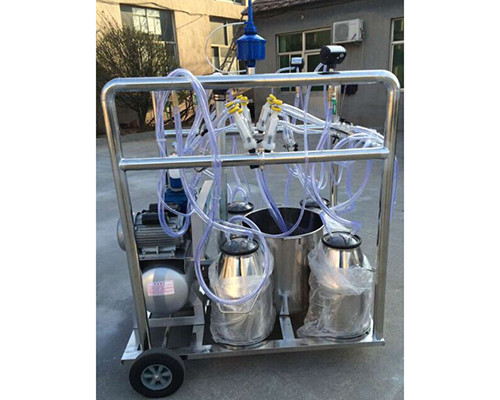 移动式4位带清洗羊专用挤奶机